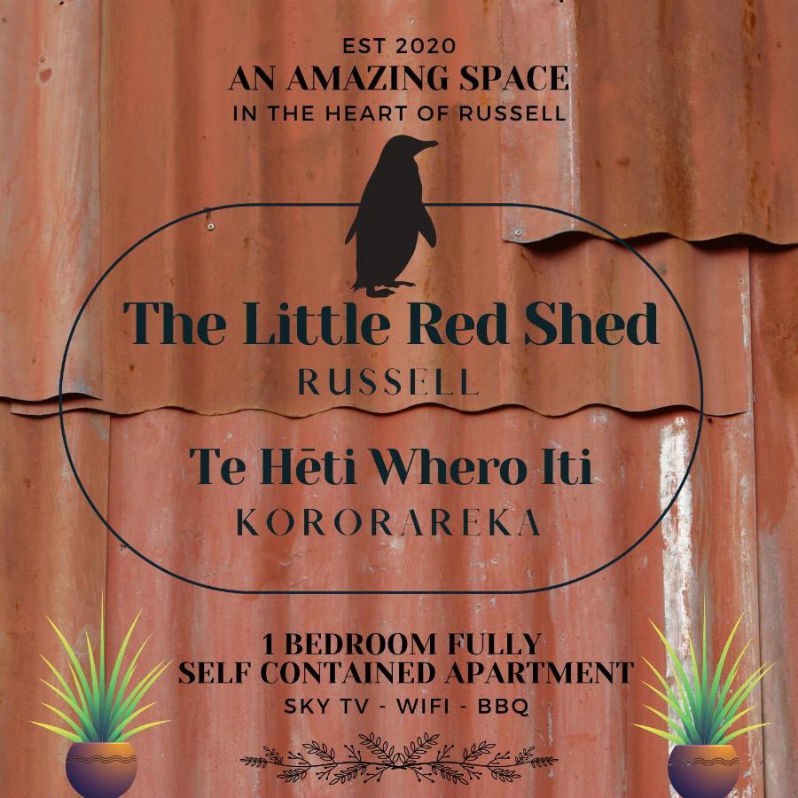 The Little Red Shed Villa Russell Ngoại thất bức ảnh